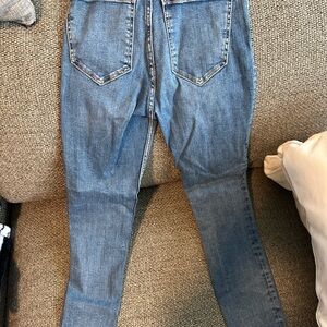 Zara Women's Blue Denim Jeans